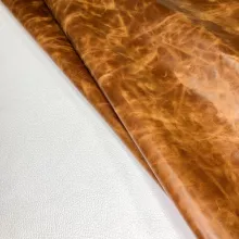 Кожа Друид, коричневый 430 С ВОСКОВОЙ ОТДЕЛКОЙ