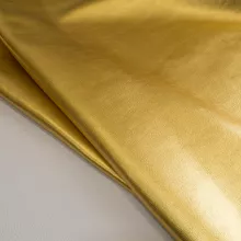Кожа Галактика металлик золото