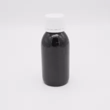 Кожа Итальянская краска для уреза кожи матовая, черная