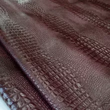 Кожа Кайман Пулл-ап, бордо