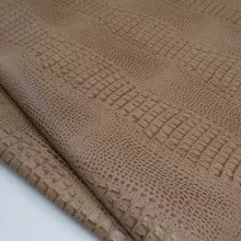 Кожа Кайман скат Бежевый