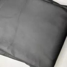 Кожа Консул гладкий, автомобильная кожа, черный матовый