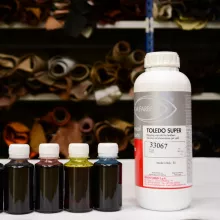 Кожа Краска итальянская, проникающая Red 33044