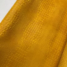 Кожа Краст Кайман желтый , ксз