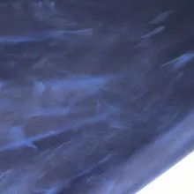 Кожа Крейзи хорс, синий, Россия