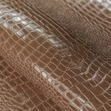 Кожа Крокодил 12 скат, бежевый 232