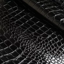 Кожа Крокодил 4, черный