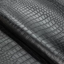 Кожа Крокодил, черный