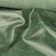 Кожа Наппа-крек, зеленый