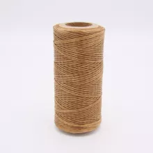 Кожа Нить плоская плетеная вощеная #296