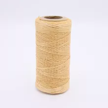 Кожа Нить плоская плетеная вощеная #358