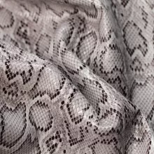 Кожа Питон, черно-белый CH