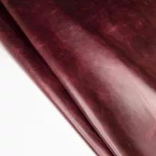 Кожа ПУЛЛ-АП, Бордо С ВОСКОВОЙ ОТДЕЛКОЙ, Ap