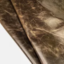 Кожа Пулл-ап, коричневый 490 С ВОСКОВОЙ ОТДЕЛКОЙ