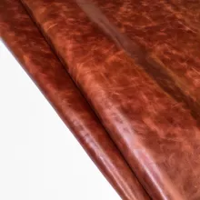 Кожа ПУЛЛ-АП, красно-коричневый С ВОСКОВОЙ ОТДЕЛКОЙ, BK