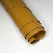 Кожа "Райд" с покрытием, горчичный