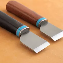 Кожа Шорный нож усиленный, высокоуглеродистая сталь, нож для раскроя, резки кожи.