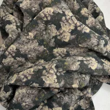 Кожа Спилок цветы, зеленый