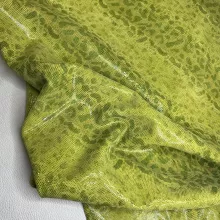 Кожа Спилок точки, зеленый