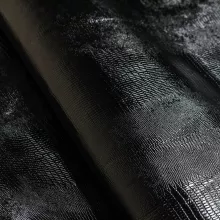 Кожа Ящерица черный