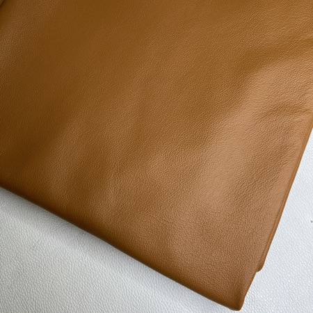 Кожа Гран Вет-вайт, мебельная флотер, светло-коричневый 