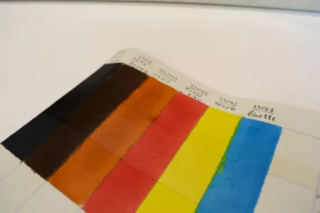 Кожа Краска итальянская, проникающая Blue 33067