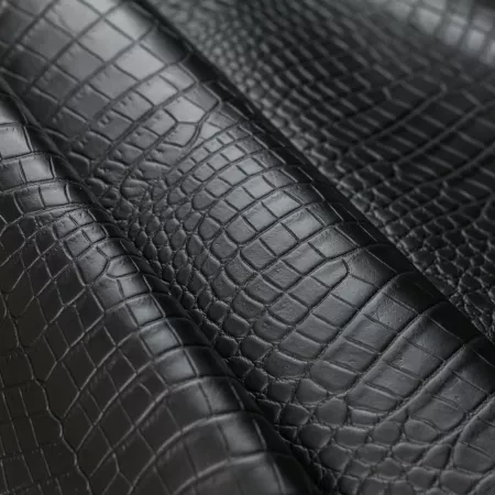 Кожа Крокодил, черный