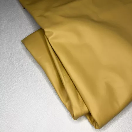 Кожа Мебельная гладкая, светло-горчичный