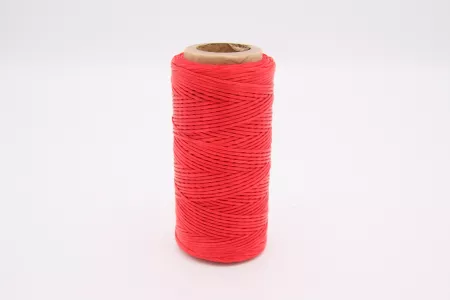 Кожа Нить плоская плетеная вощеная #148