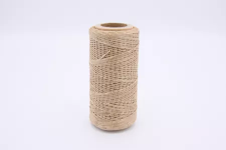 Кожа Нить плоская плетеная вощеная #у894