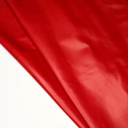 Кожа Овчина одежная, красный