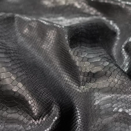 Кожа Питон, черный CH