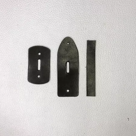 Кожа Подпряжник из кожи 40 мм, черный