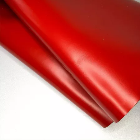 Кожа "Райд" с покрытием, красный