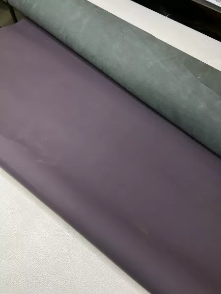 Кожа Спилок тач, баклажан 