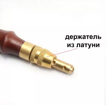 Кожа Торцбил 5 в 1, с латунным держателем, Канавкорез, разметчик, торбил 0.8, 1.0, 1.2 мм