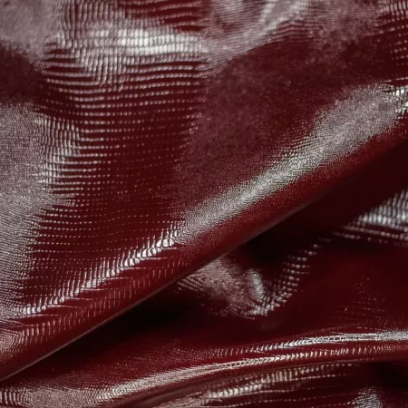 Кожа Ящерица, бордо