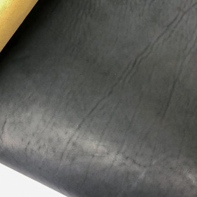Кожа Чепрак чёрный , 4,0+ мм