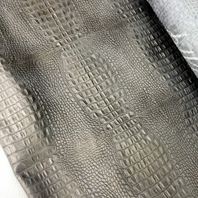 Кожа Краст Кайман чёрный, ксз