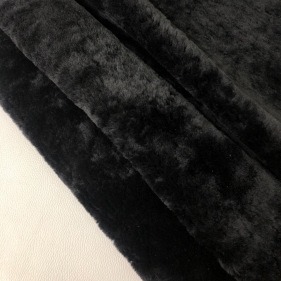 Кожа Мех интерьерный, черный