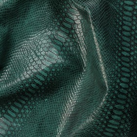 Кожа Питон, изумрудный CH