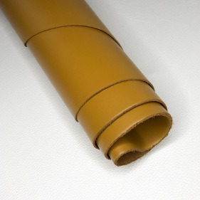 Кожа "Райд" с покрытием, горчичный