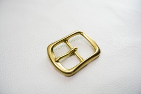 Кожа Ременная пряжка из латуни, 40 мм 008