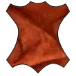 Кожа Спилок подкладочный (замша), охра